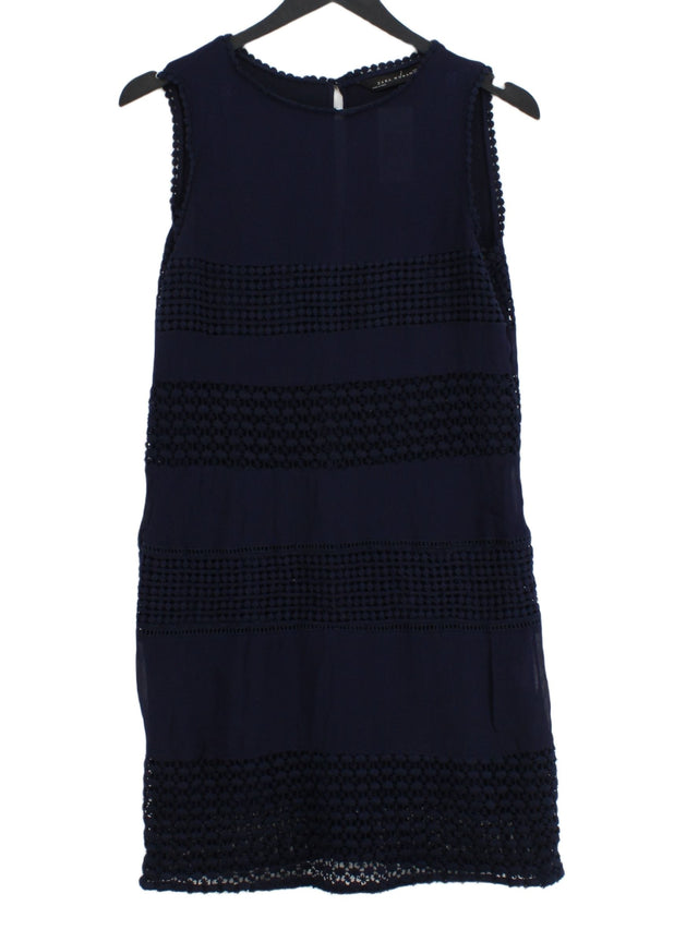 Zara Women's Midi Dress S Blue 100% Other