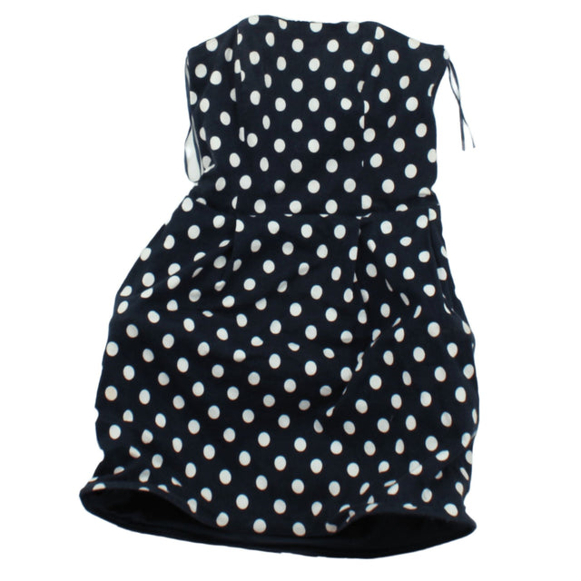 Rare Women's Mini Dress UK 8 Black Cotton with Elastane