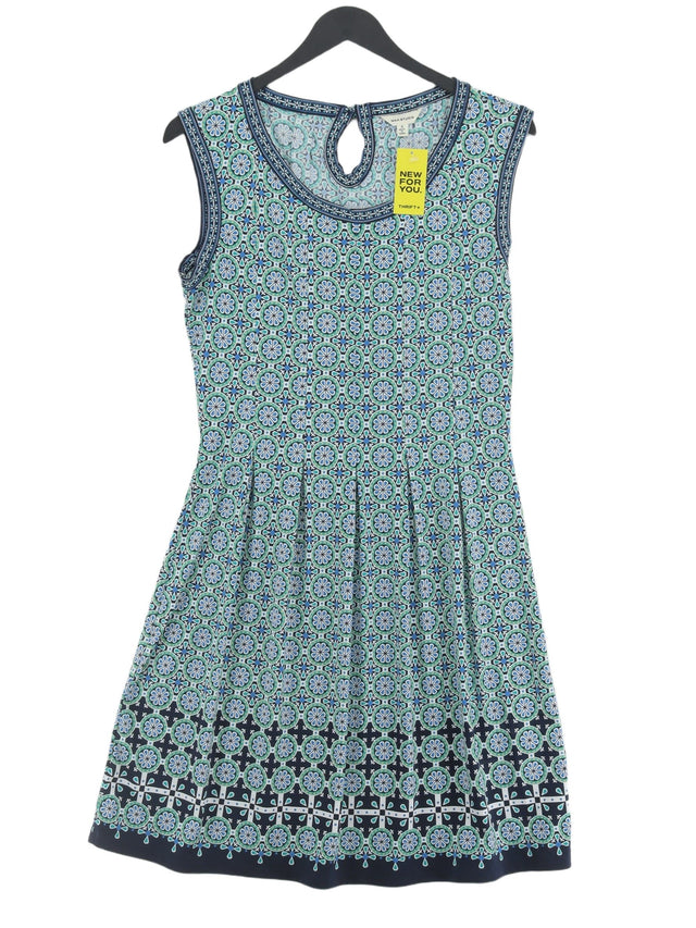 Max Studio Women's Midi Dress S Multi Polyester with Spandex