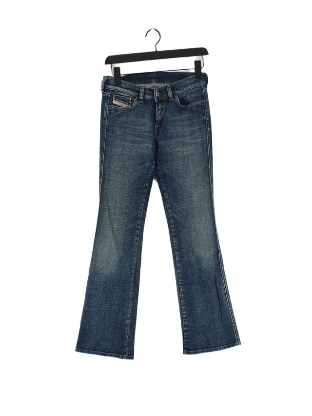 Diesel Women's Jeans W 28 in Blue Cotton with Elastane