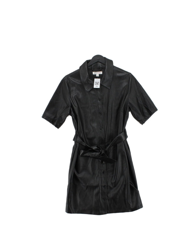 Urban Bliss Women's Midi Dress UK 14 Black 100% Polyester