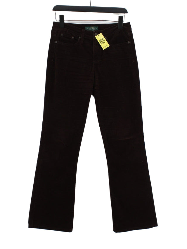 Ralph Lauren Women's Jeans UK 10 Brown Cotton with Elastane