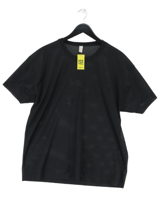 American Apparel Women's T-Shirt L Black 100% Polyester