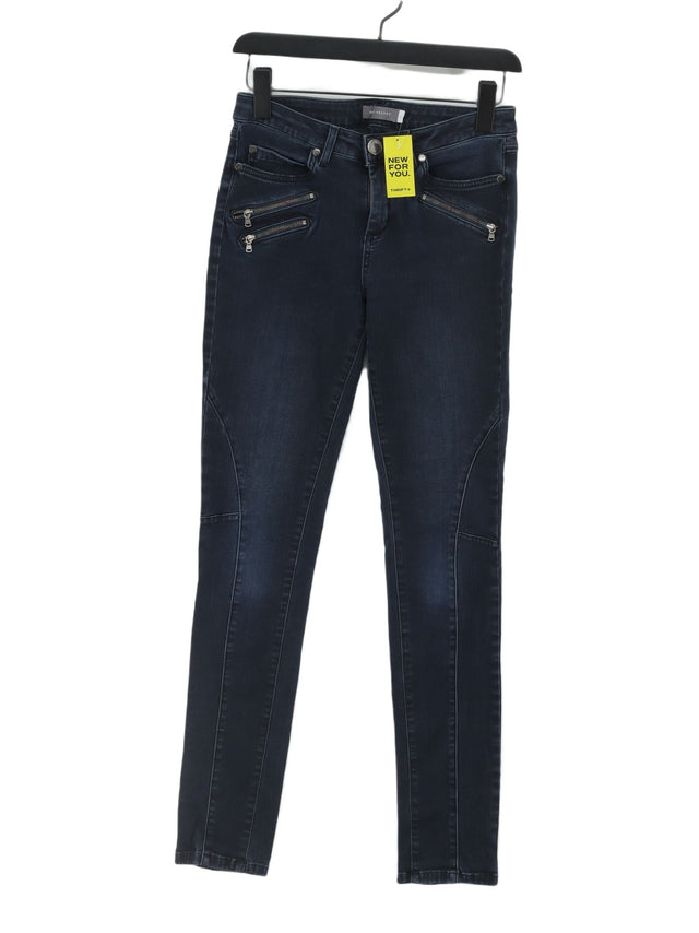 Mint Velvet Women's Jeans UK 10 Blue Cotton with Elastane