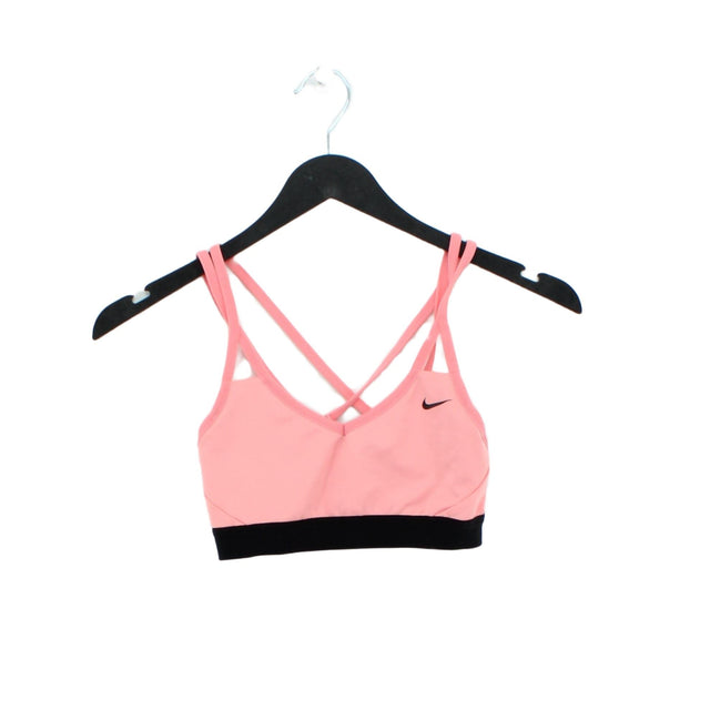 Nike Women's T-Shirt XS Pink 100% Other