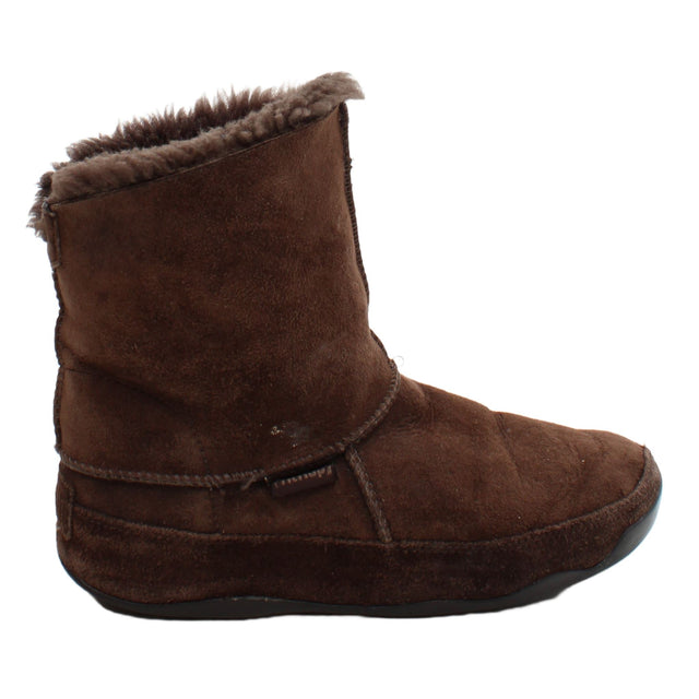 FitFlop Women's Boots UK 5.5 Brown 100% Other