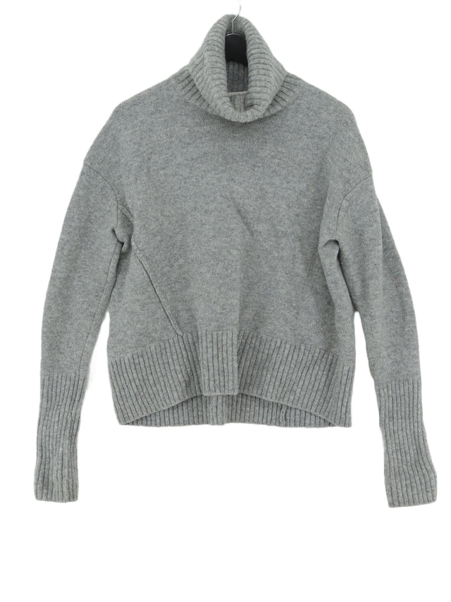 & Other Stories Women's Jumper XS Grey Wool with Polyamide