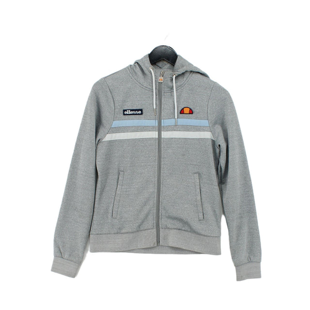 Ellesse Women's Hoodie UK 10 Grey 100% Other