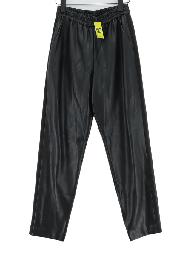 Jigsaw Women's Suit Trousers UK 8 Black 100% Polyester