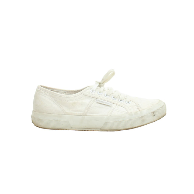 Superga Women's Trainers UK 6.5 White 100% Other