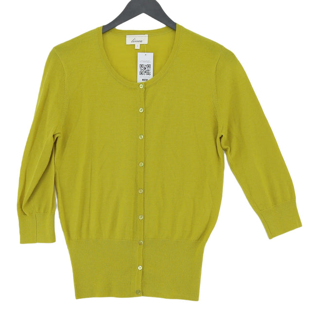 Linea Women's Cardigan S Green 100% Wool