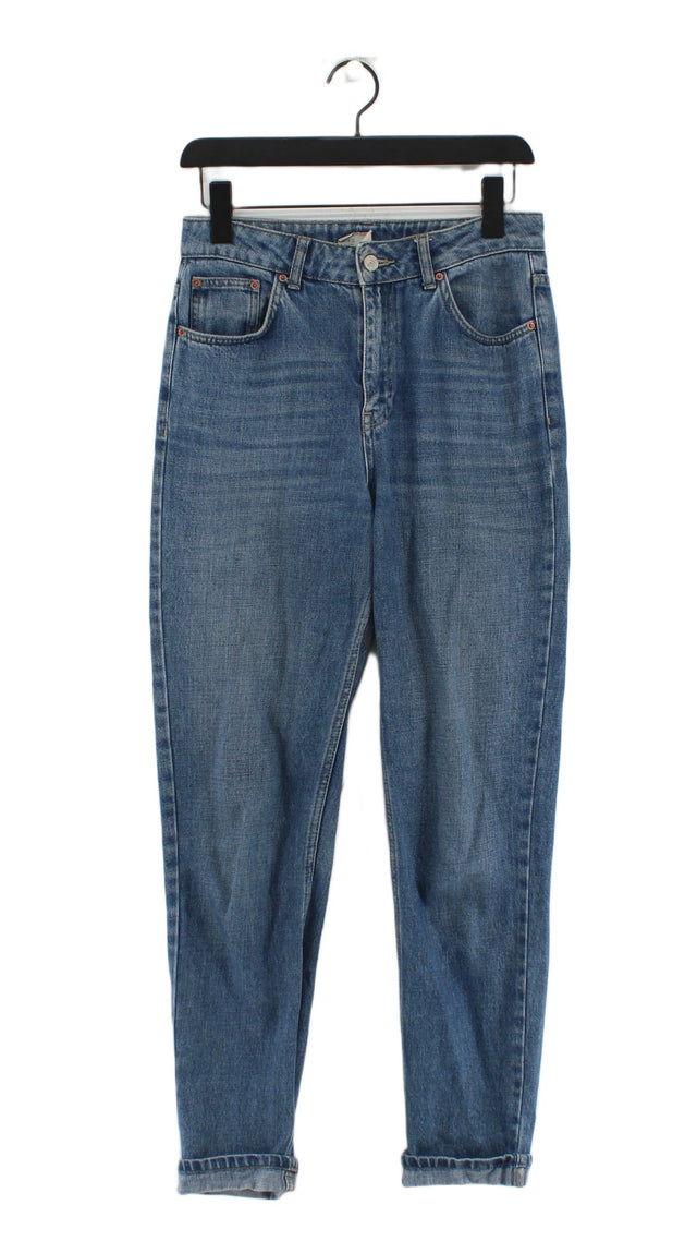 Topshop Women's Jeans W 28 in Blue 100% Cotton