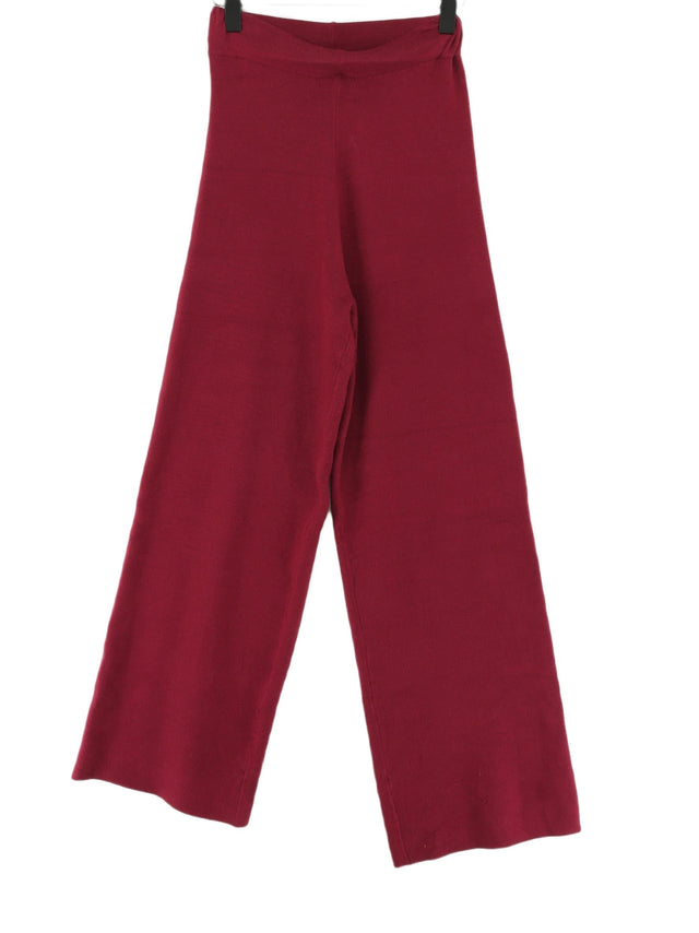 MNG Women's Suit Trousers XS Red 100% Other