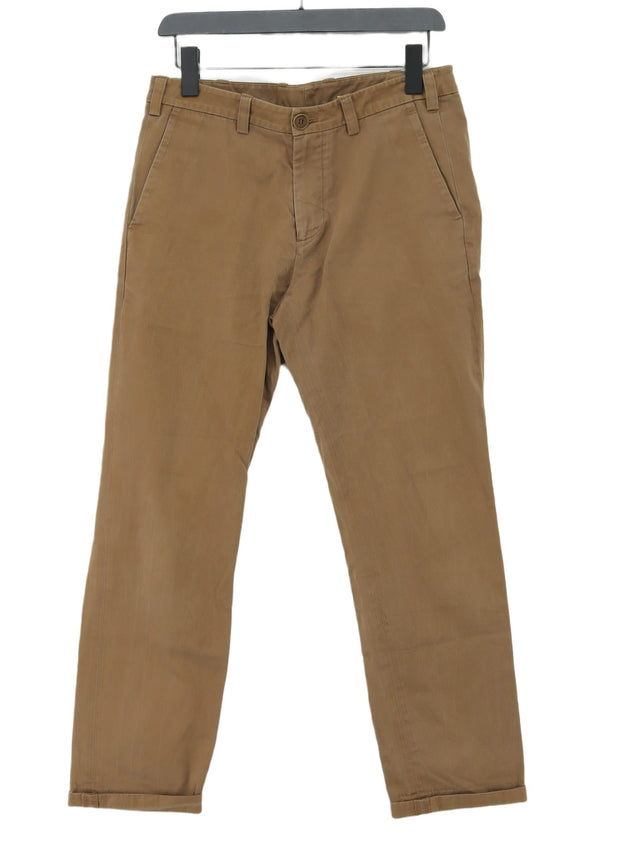 Arket Men's Jeans W 32 in Brown 100% Cotton
