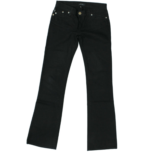 Rock & Republic Women's Trousers W 27 in Black 100% Cotton