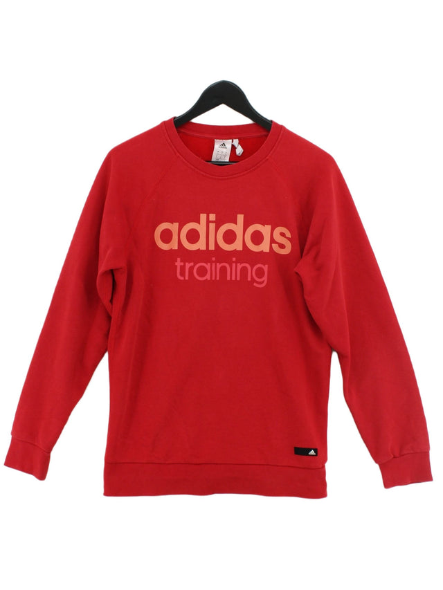 Adidas Men's Jumper S Red 100% Polyester