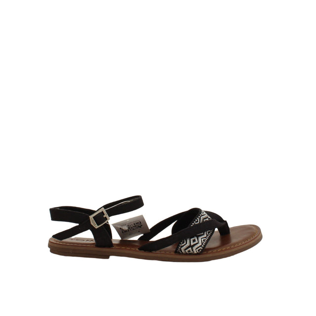 Toms Women's Sandals UK 5.5 Black 100% Other