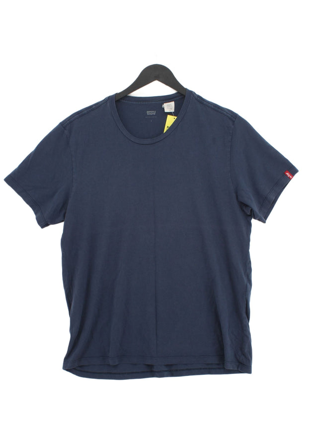 Levi’s Men's T-Shirt L Blue 100% Other