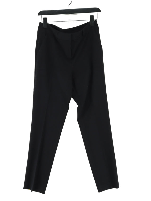 Tahari Women's Suit Trousers UK 8 Black Polyester with Rayon, Spandex