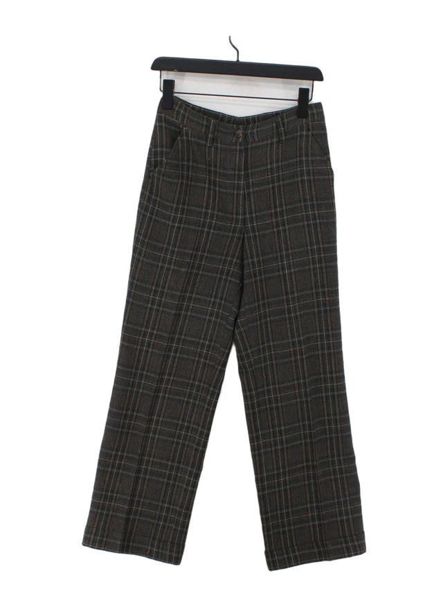 Gardeur Women's Suit Trousers W 28 in Grey 100% Other