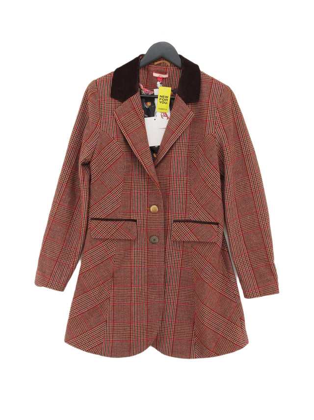 Joe Browns Women's Jacket UK 12 Multi Polyester with Acrylic, Cotton, Wool