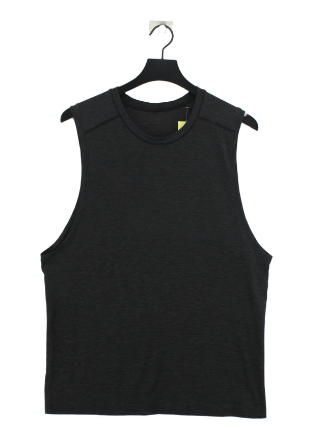 Lululemon Men's T-Shirt L Black 100% Other