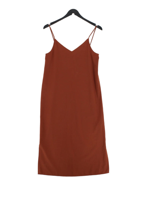 Uniqlo Women's Maxi Dress S Brown 100% Other