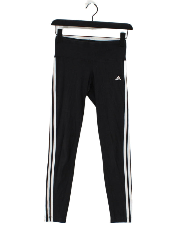 Adidas Women's Leggings XS Black Cotton with Polyester