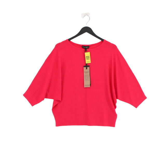Phase Eight Women's Jumper M Red Viscose with Nylon