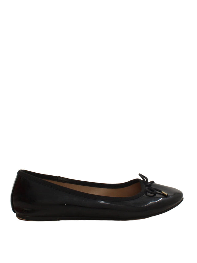 John Lewis Women's Flat Shoes UK 4 Black 100% Other