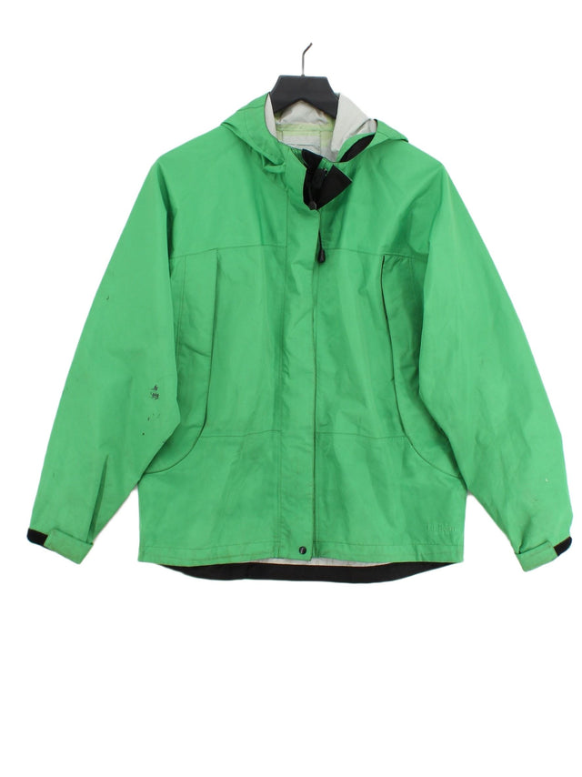 L.L. Bean Women's Jacket M Green 100% Polyester