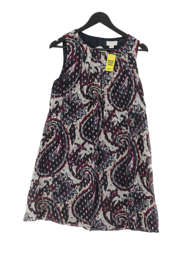 Monsoon Women's Mini Dress UK 14 Multi Silk with Other, Polyester