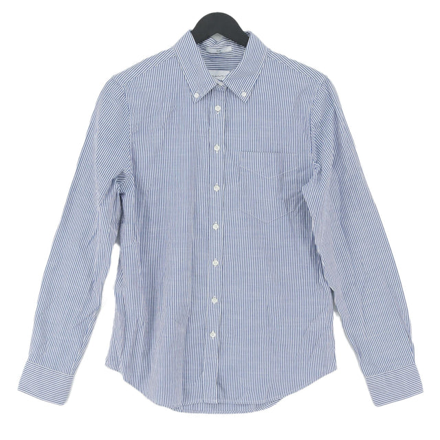 Gant Men's Shirt S Blue 100% Cotton