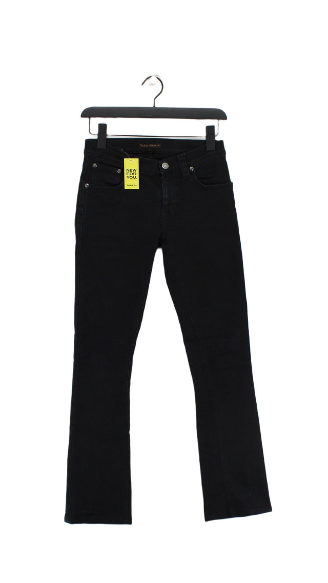 Nudie Jeans Women's Jeans W 25 in; L 34 in Black Cotton with Elastane