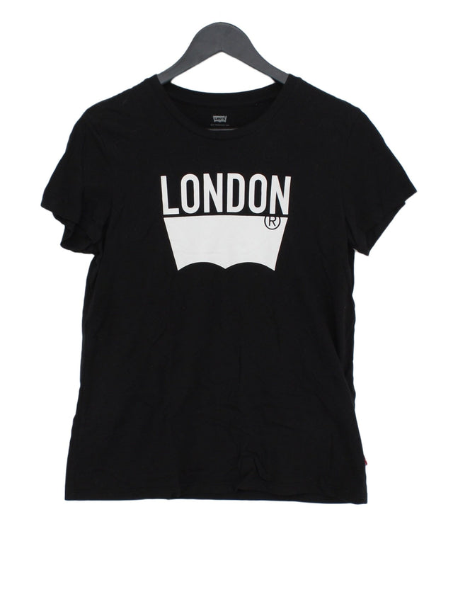 Levi’s Women's T-Shirt S Black 100% Cotton