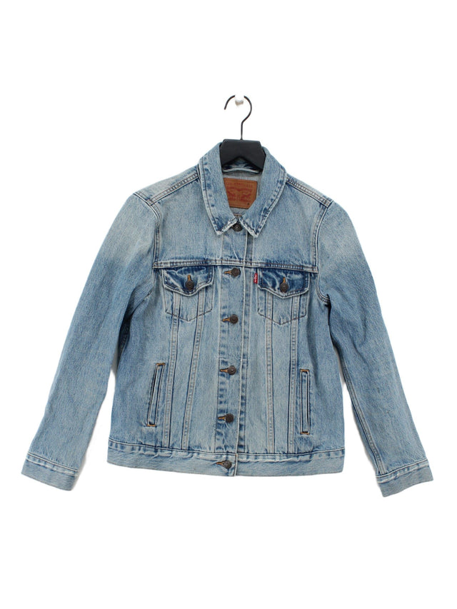 Levi’s Women's Jacket M Blue 100% Cotton