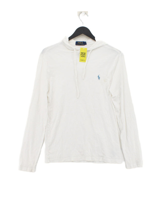 Ralph Lauren Women's T-Shirt XS White 100% Cotton