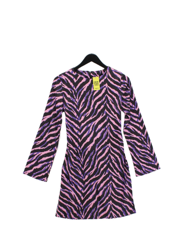 Oasis Women's Midi Dress UK 8 Pink 100% Polyester