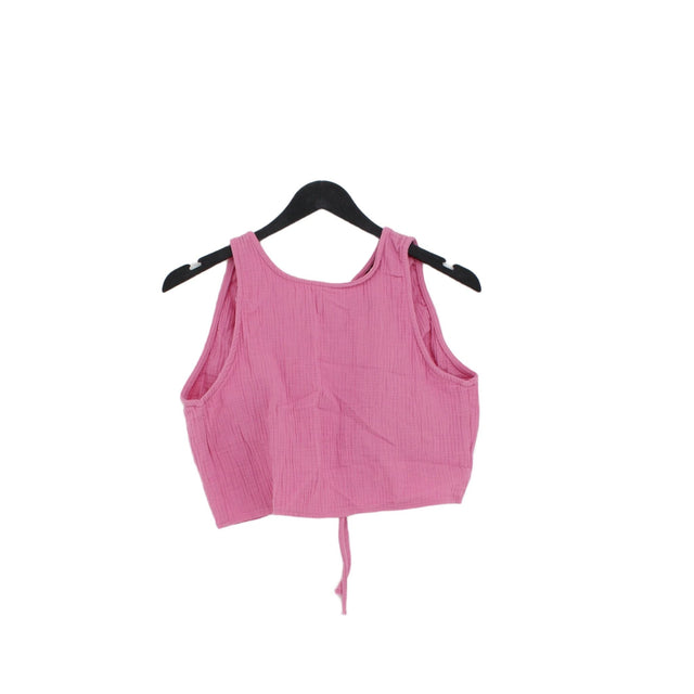 Zara Women's Top S Pink 100% Other