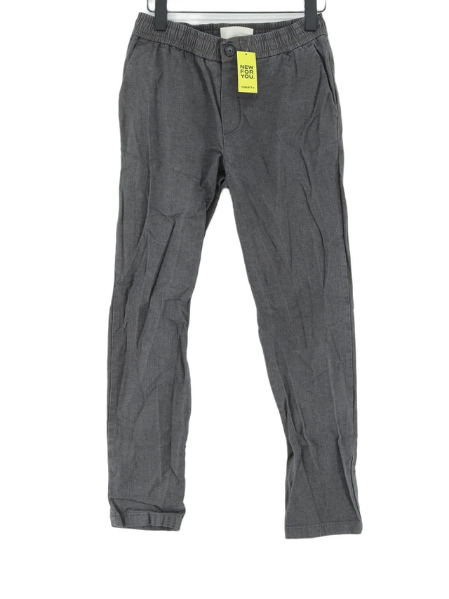 Rebel Men's Suit Trousers W 32 in; L 32 in Grey Cotton with Elastane
