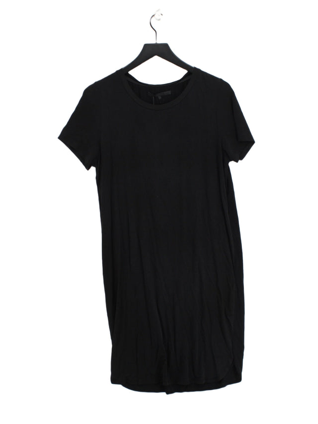 Minimum Women's Midi Dress S Black Other with Elastane, Viscose