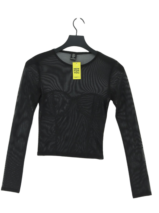 Urban Outfitters Women's Top S Black 100% Other