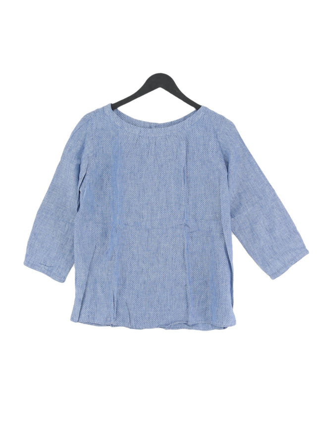 Barneys New York Women's Top UK 10 Blue 100% Other