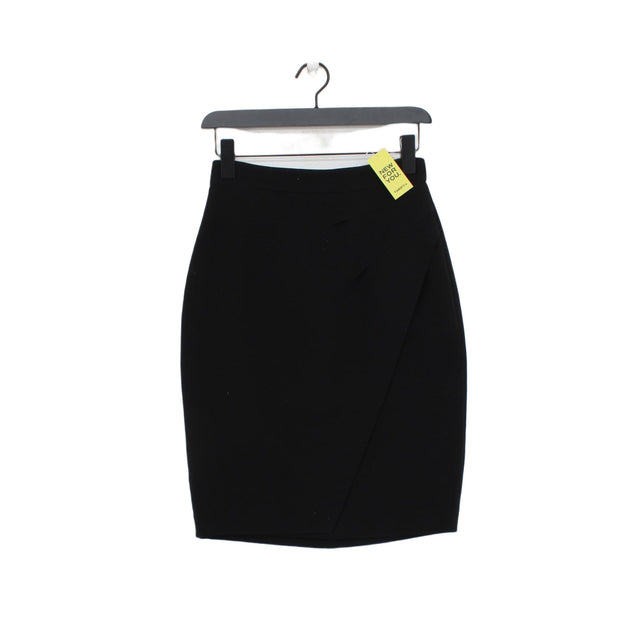 L.K. Bennett Women's Midi Skirt UK 8 Black 100% Polyester