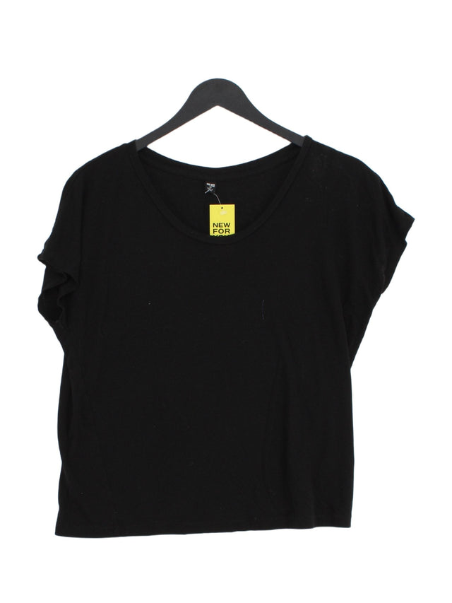 Uniqlo Women's T-Shirt XS Black 100% Other