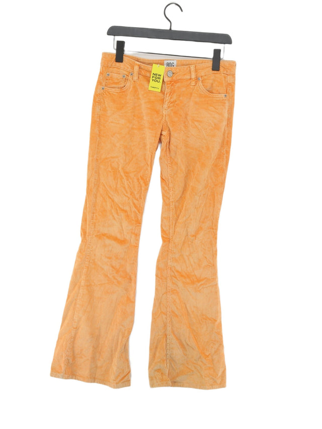 BDG Women's Jeans W 27 in Orange Cotton with Elastane