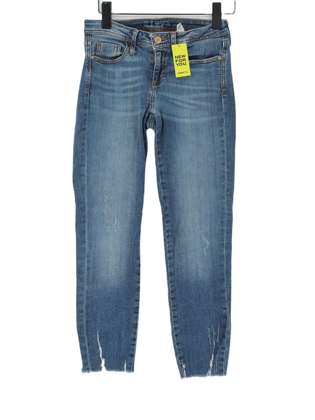 Zara Women's Jeans UK 6 Blue Cotton with Elastane