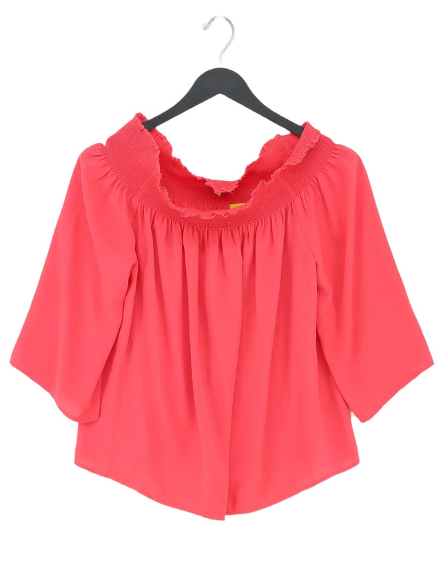 Warehouse Women's Blouse UK 8 Pink 100% Other