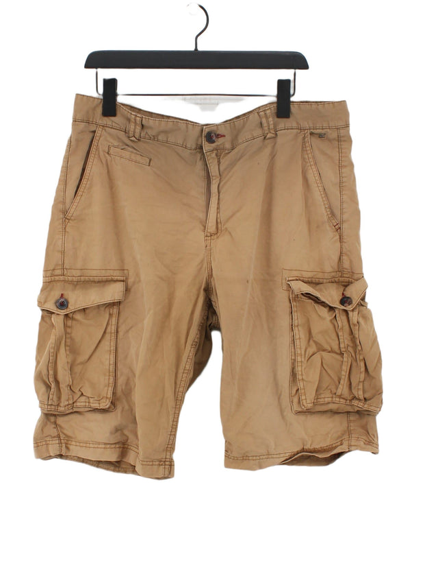 Regatta Men's Shorts W 36 in Tan Cotton with Polyester