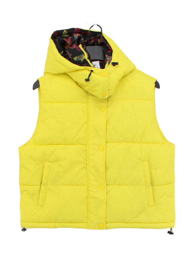 Desigual Women's Jacket XL Yellow 100% Polyester